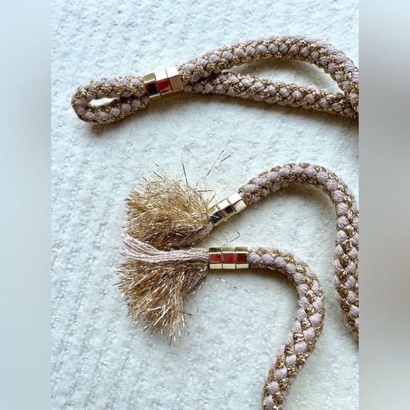 Brand New Maje Gold Rope Belt - Picture 3 of 3